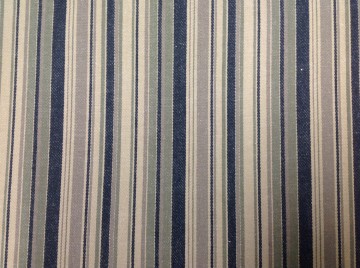 Mooie soepele streepjesdenim in natuurtinten, zeer geschikt voor (kinder)broek of jas