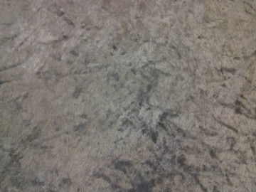 Soepele, glanzende velours de panne, zilver