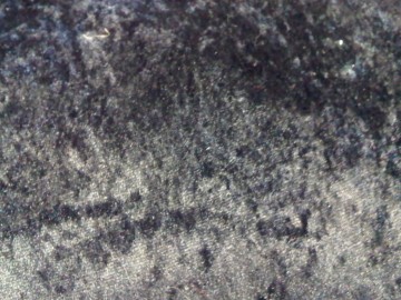 Soepele, glanzende velours de panne, zwart